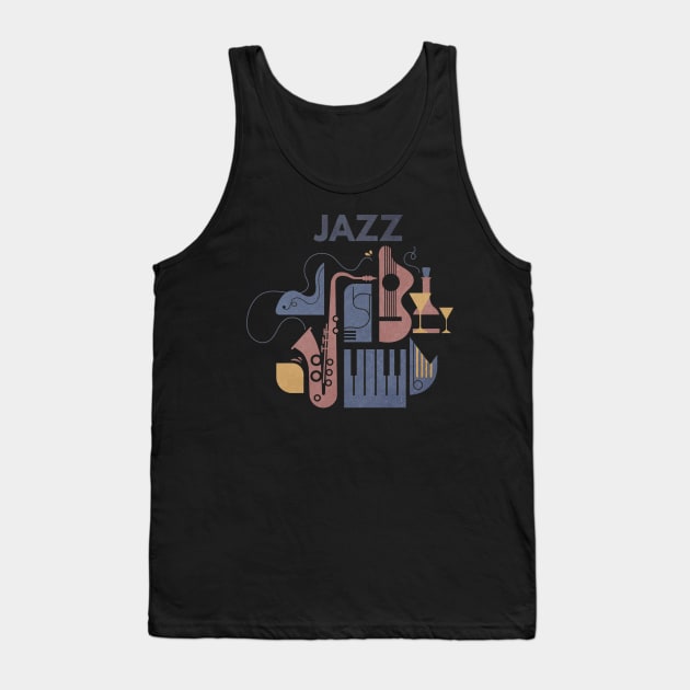 Jazz in the Gardens Tank Top by Jazz In The Gardens